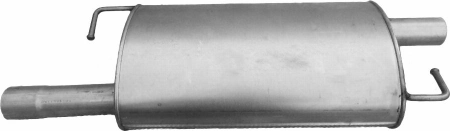 Edex 30.292 - Середній глушник вихлопних газів autocars.com.ua