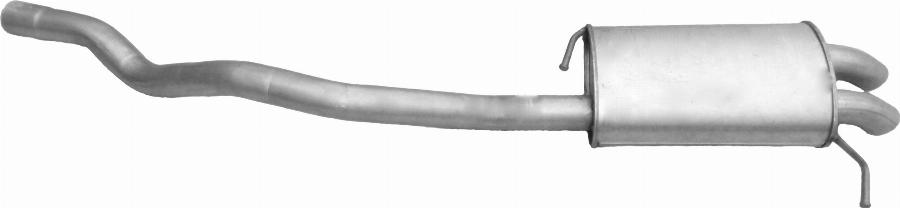 Edex 30.296 - Глушник вихлопних газів кінцевий autocars.com.ua