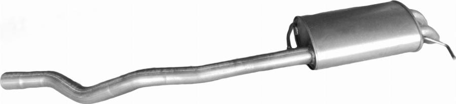 Edex 30.434 - Глушник вихлопних газів кінцевий autocars.com.ua