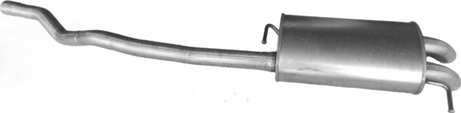 Edex 30.436 - Глушник вихлопних газів кінцевий autocars.com.ua