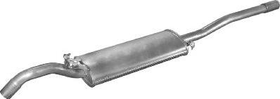 Edex 30.45 - Глушник вихлопних газів кінцевий autocars.com.ua