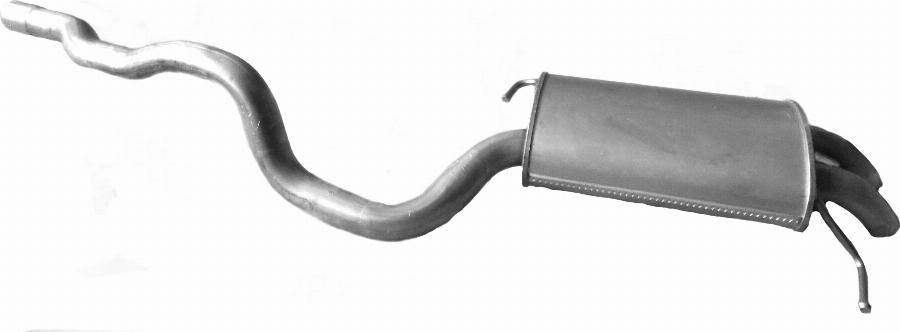 Edex 30.501 - Глушник вихлопних газів кінцевий autocars.com.ua