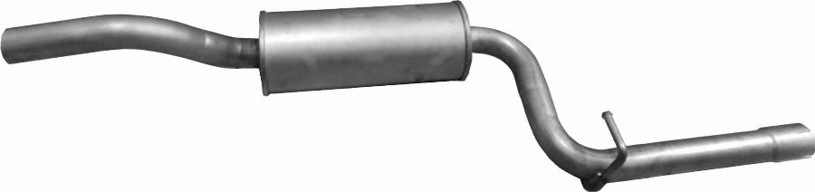 Edex 30.502 - Середній глушник вихлопних газів autocars.com.ua