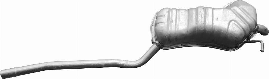 Edex 30.647 - Глушник вихлопних газів кінцевий autocars.com.ua