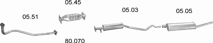 Edex 306 - Система випуску ОГ autocars.com.ua
