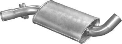 Edex 30.72 - Середній глушник вихлопних газів autocars.com.ua