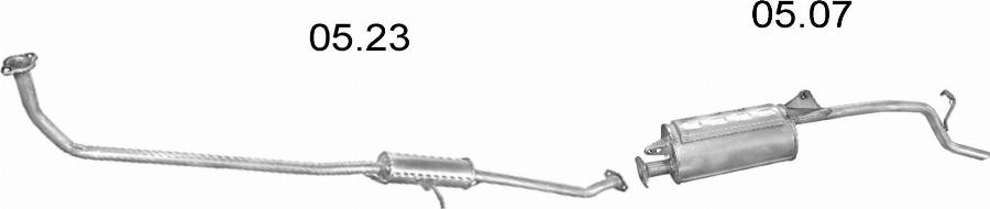 Edex 309 - Система випуску ОГ autocars.com.ua