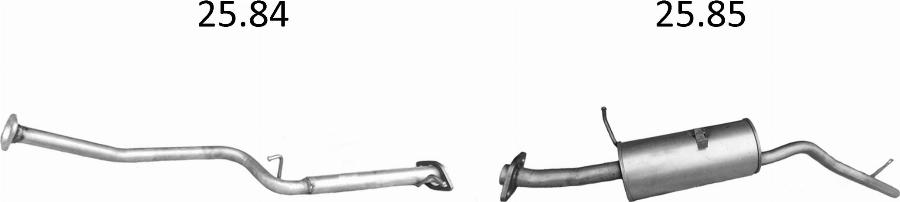 Edex 3116 - Система випуску ОГ autocars.com.ua