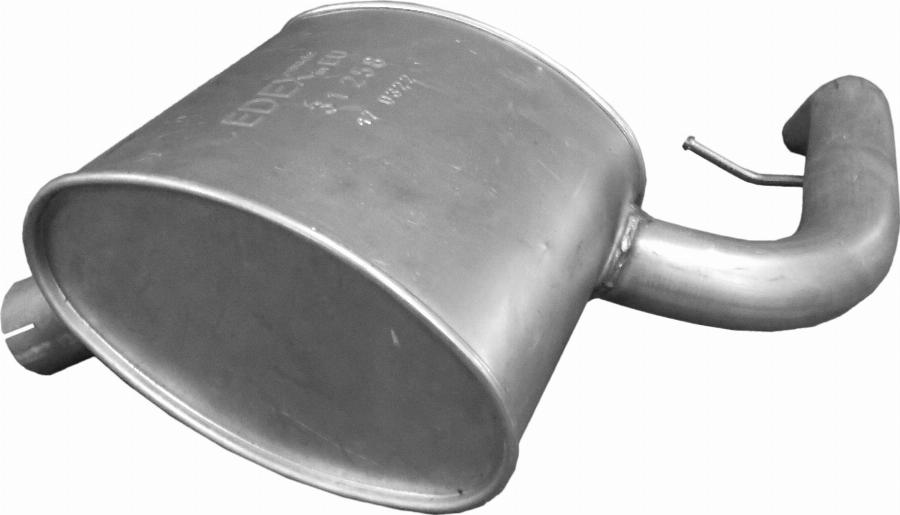 Edex 31.258 - Глушник вихлопних газів кінцевий autocars.com.ua