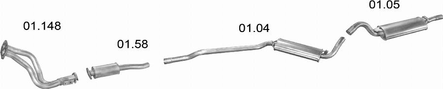 Edex 31 - Система випуску ОГ autocars.com.ua