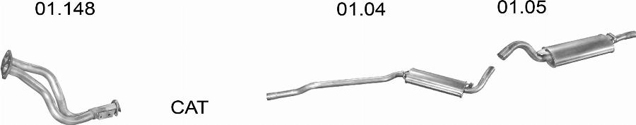 Edex 32 - Система випуску ОГ autocars.com.ua