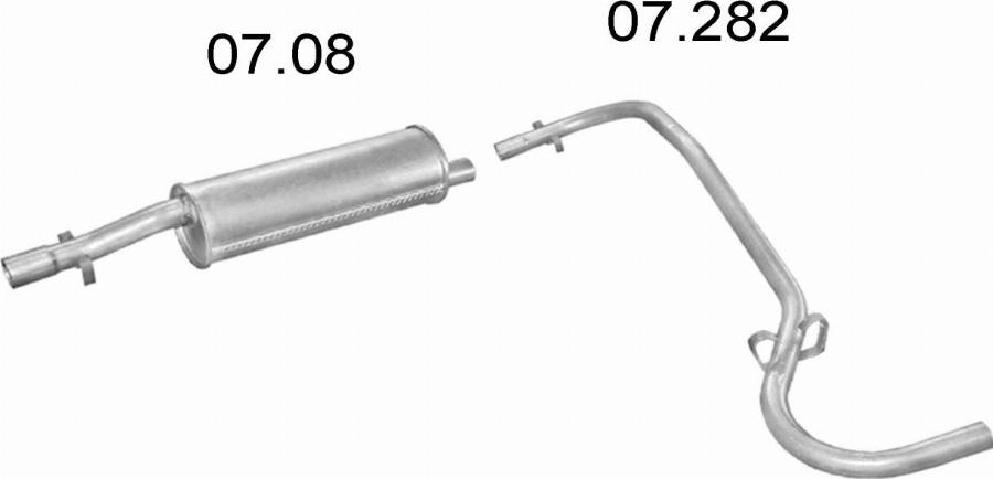Edex 341 - Система випуску ОГ autocars.com.ua