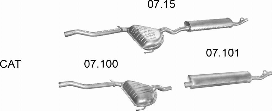 Edex 344 - Система випуску ОГ autocars.com.ua