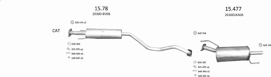 Edex 3500 - Система випуску ОГ autocars.com.ua