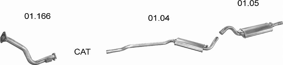 Edex 36 - Система випуску ОГ autocars.com.ua