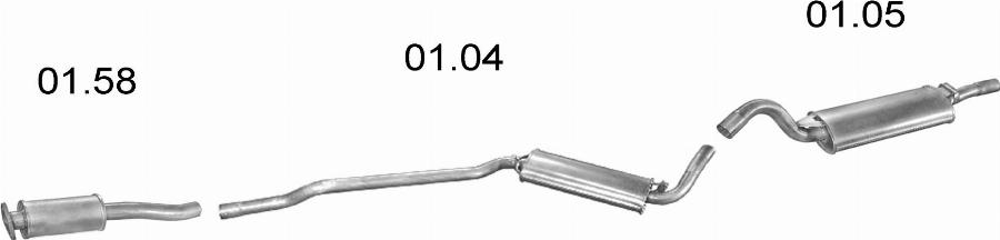 Edex 38 - Система випуску ОГ autocars.com.ua