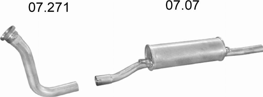 Edex 422 - Система випуску ОГ autocars.com.ua