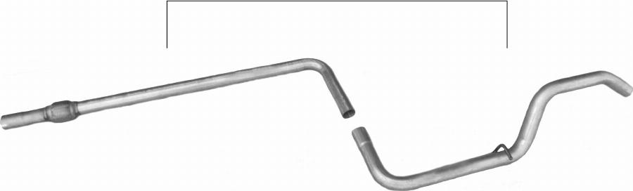 Edex 45.09 - Труба вихлопного газу autocars.com.ua