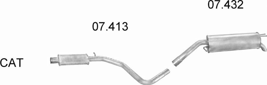 Edex 482 - Система випуску ОГ autocars.com.ua