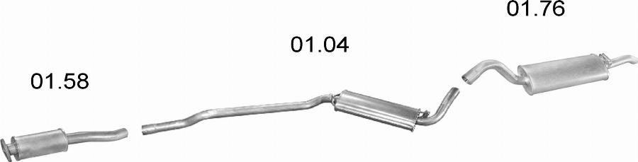 Edex 51 - Система випуску ОГ autocars.com.ua