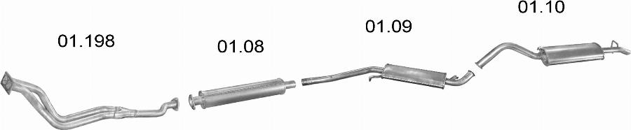 Edex 52 - Система випуску ОГ autocars.com.ua