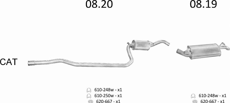 Edex 566 - Система випуску ОГ autocars.com.ua