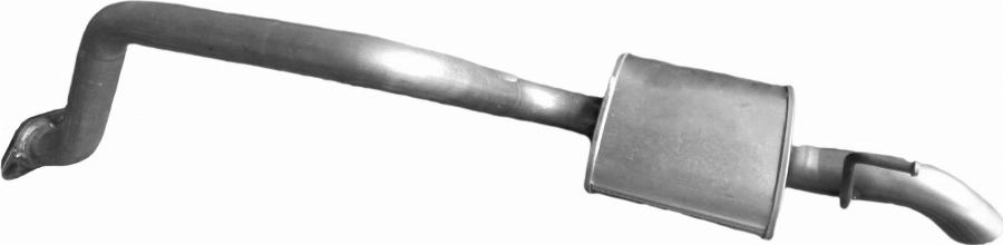 Edex 57.05 - Глушник вихлопних газів кінцевий autocars.com.ua