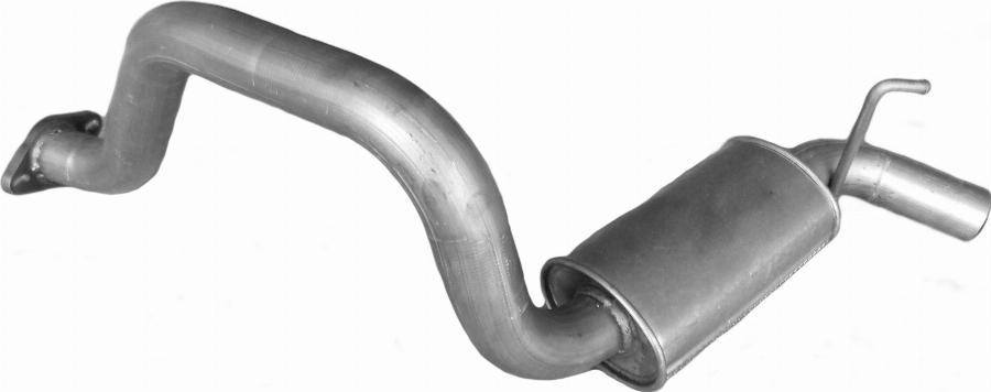 Edex 57.21 - Глушник вихлопних газів кінцевий autocars.com.ua