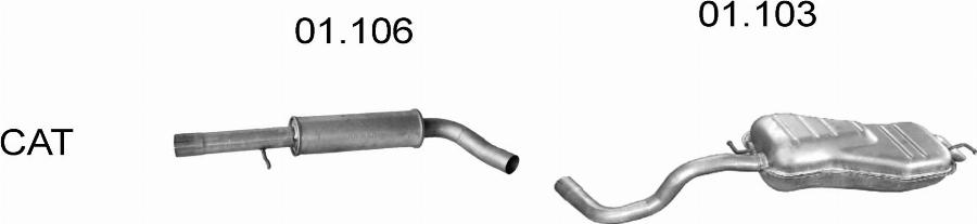 Edex 64 - Система випуску ОГ autocars.com.ua