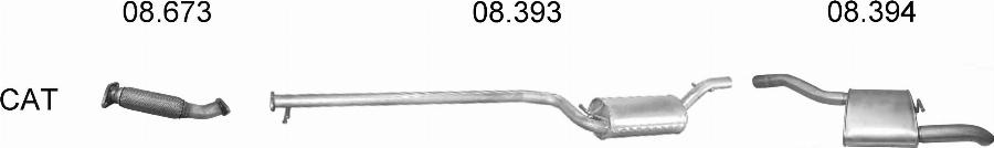 Edex 653 - Система випуску ОГ autocars.com.ua