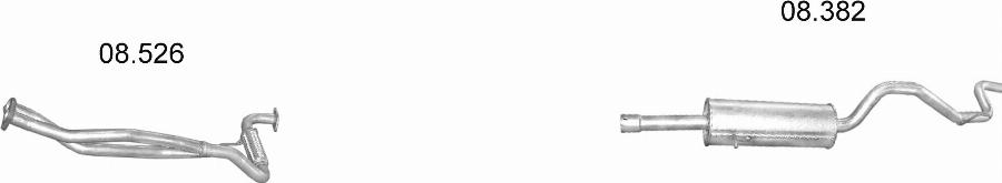 Edex 670 - Система випуску ОГ autocars.com.ua