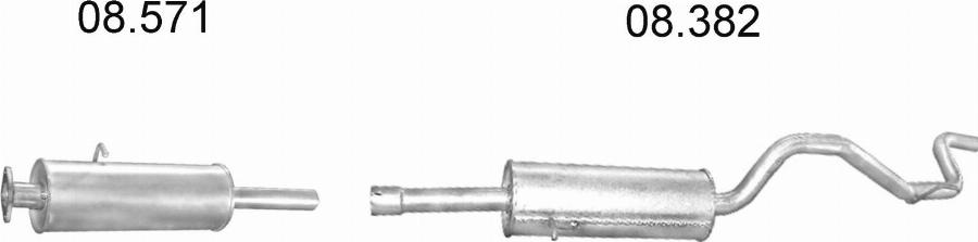 Edex 671 - Система випуску ОГ autocars.com.ua