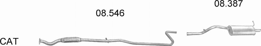 Edex 676 - Система випуску ОГ autocars.com.ua