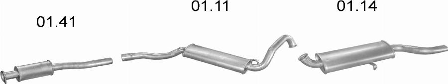 Edex 69 - Система випуску ОГ autocars.com.ua