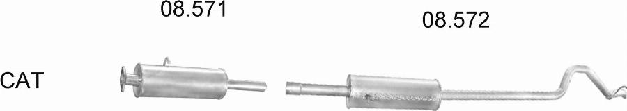 Edex 704 - Система випуску ОГ autocars.com.ua