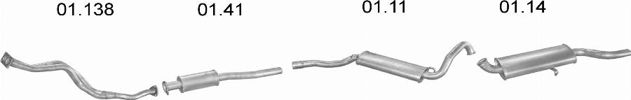 Edex 71 - Система випуску ОГ autocars.com.ua