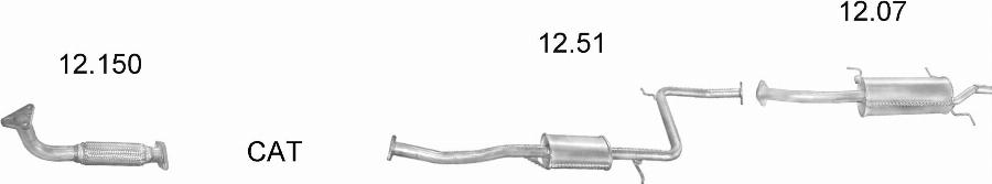 Edex 830 - Система випуску ОГ autocars.com.ua