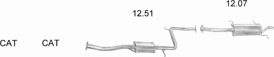 Edex 831 - Система випуску ОГ autocars.com.ua