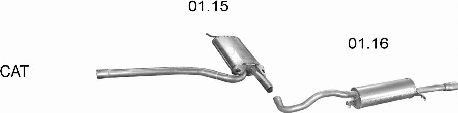 Edex 86 - Система випуску ОГ autocars.com.ua