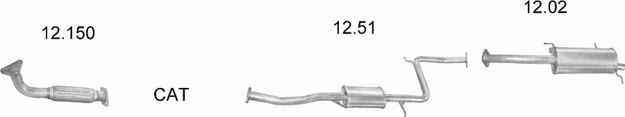 Edex 887 - Система випуску ОГ autocars.com.ua