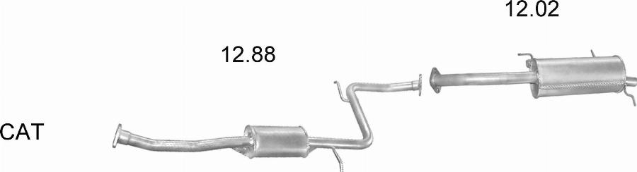 Edex 899 - Система випуску ОГ autocars.com.ua