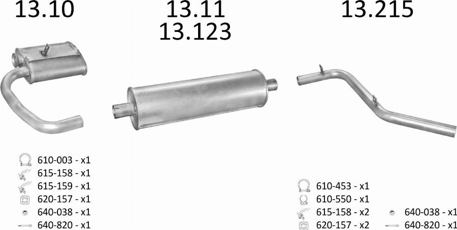 Edex 926 - Система випуску ОГ autocars.com.ua