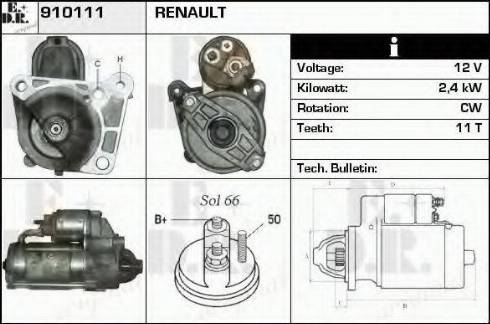 EDR 910111 - Стартер autodnr.net