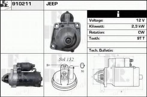 EDR 910211 - Стартер autodnr.net