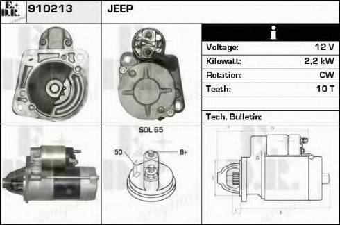 EDR 910213 - Стартер autodnr.net