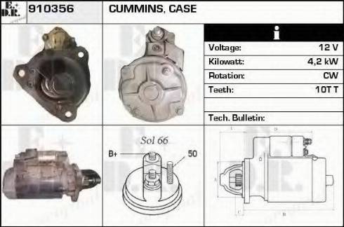 EDR 910356 - Стартер autodnr.net