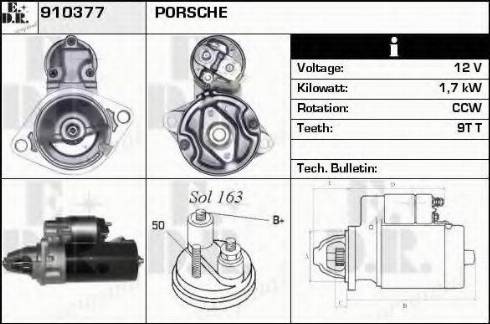 EDR 910377 - Стартер autodnr.net