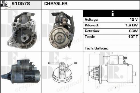 EDR 910578 - Стартер autodnr.net