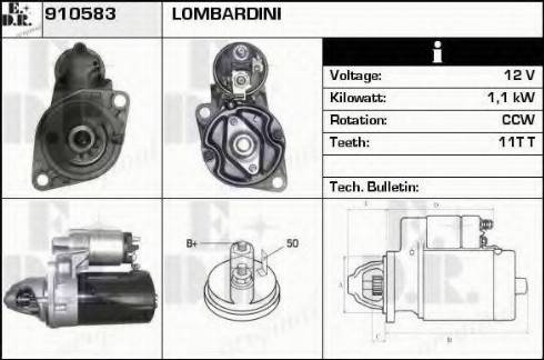 EDR 910583 - Стартер autodnr.net