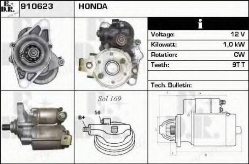 EDR 910623 - Стартер autodnr.net